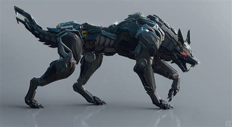 Wallpaper : 3D, render, sculpture, wolf, Toy, machine, ART, mecha ...