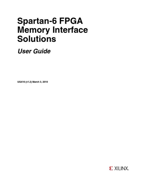 Memory Controller Interface | PDF | Field Programmable Gate Array | Computer Data Storage