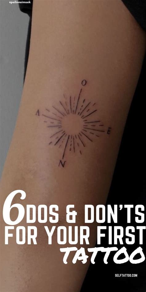 Six Dos And Don’ts For Your First Tattoo | First Tattoo Tips | First ...