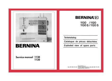 Bernina 1130 Manual - Bernina 1130 Instruction Manual Download 17546645 : | Png Marin