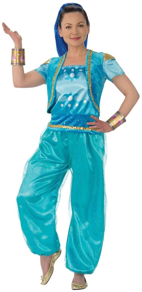 Shimmer & Shine - Shine Deluxe Adult Costume - SpicyLegs.com