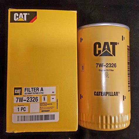 2 Caterpillar Engine Oil Filters 7W-2326 / OEM CAT 7W2326 | eBay