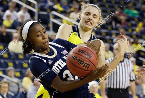 Madison Ristovski Jewell Loyd Notre Dame Editorial Stock Photo - Stock ...