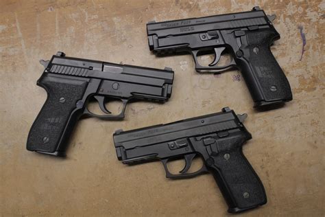 Sig Sauer P229 40 S&W DA/SA Police Trade-in Pistols with Rail (Very ...