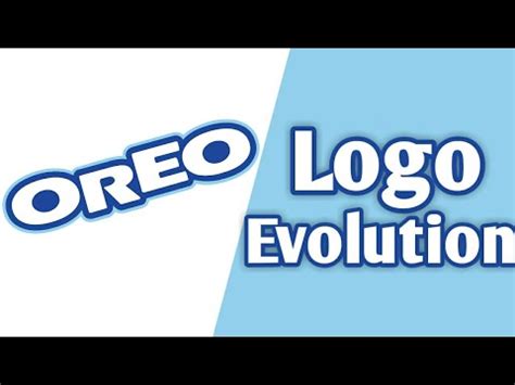 Evolution of Oreo Logo (1912-2019) - YouTube