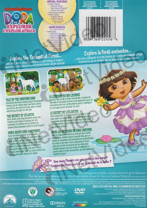 Dora The Explorer: Dora s Enchanted Forest Adventures (Bilingual) on ...