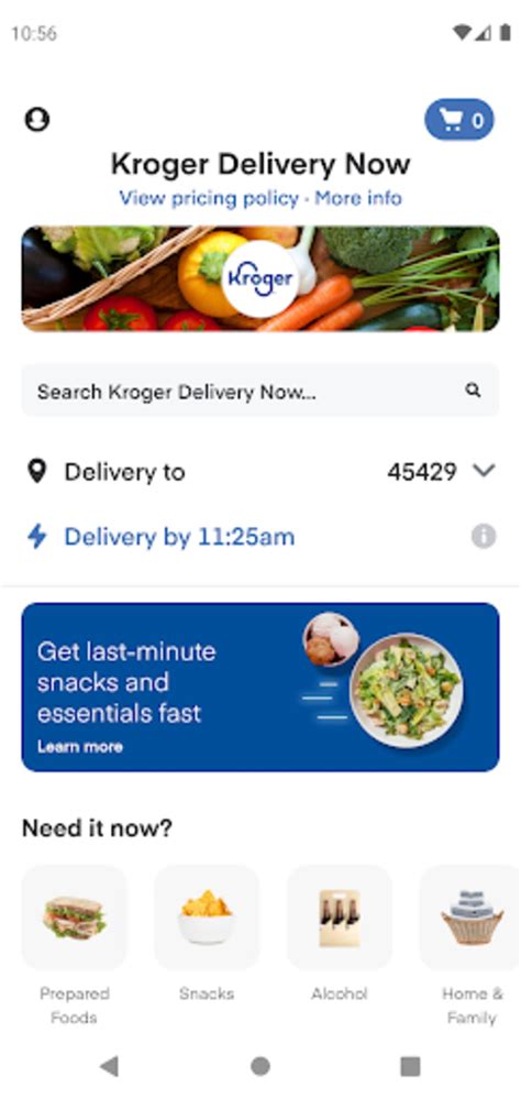 Kroger Delivery Now for Android - Download