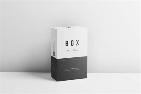 Cardboard Packaging Box Free Mockups | Mockup World HQ