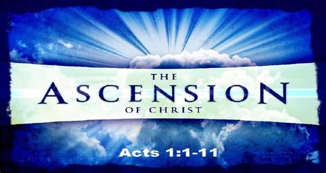 Acts 1:1 The Ascension - he was taken up; and a cloud received him (Listen to, Dramatized or ...