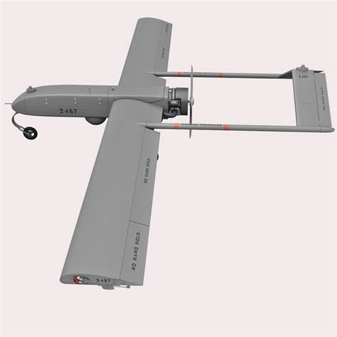 3d model rq-7 shadow unmanned aerial