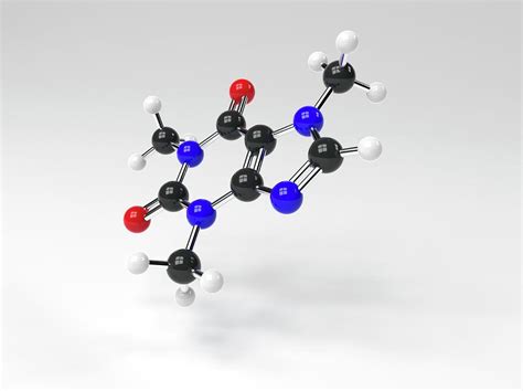 Caffeine Molecule Photograph by Indigo Molecular Images/science Photo Library - Fine Art America