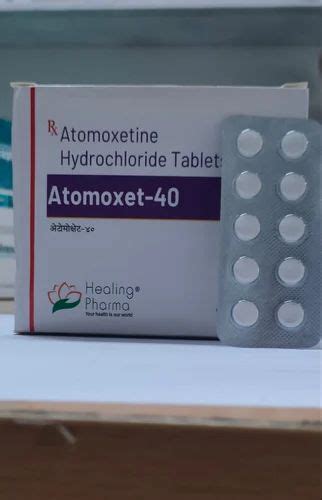 Atomoxetine Hydrochloride Tablets, Packaging Type: Strips, Packaging ...