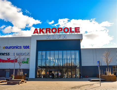 Today Riga’s shopping centre "Alfa" becomes "AKROPOLE Alfa" and "Akropole" - "AKROPOLE Rīga"