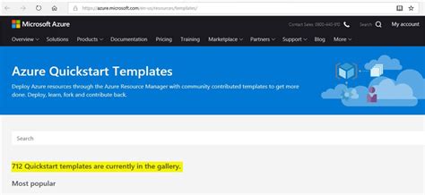 Using Azure Quickstart Templates