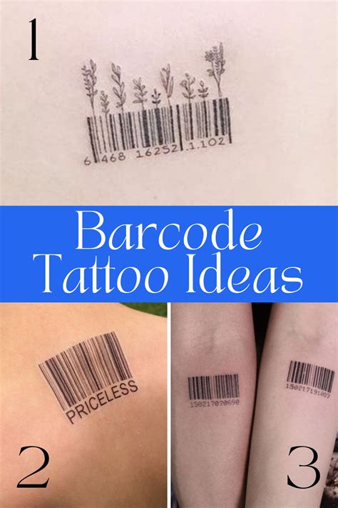 Top 96+ about barcode tattoo design best - in.daotaonec