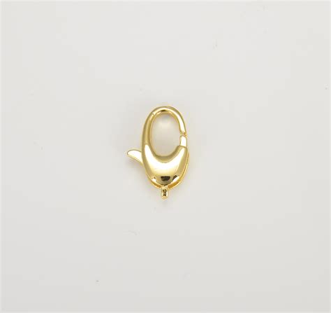 Thick 18K Gold Filled Lobster Claw Clasp Lobster Clasp for Bracelet ...