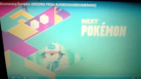 Boomerang Pokemon Bumper - YouTube