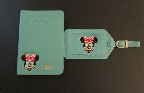 Travel in style with personalized Disney luggage tags