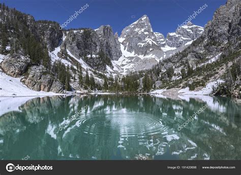 Delta Lake, Grand Teton National Park, Wyoming, USA — Stock Photo © sunsinger #191420698