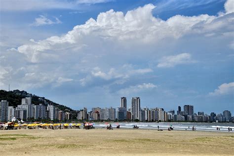 Itararé Beach in São Vicente near Santos, Brazil - Encircle Photos