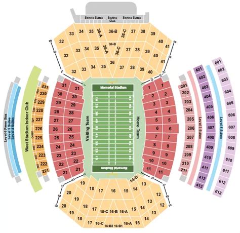 Oklahoma Memorial Stadium Seating Chart With Rows And Seat Numbers | Review Home Decor