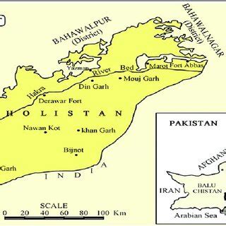 Map of Cholistan Source: Adopted from (Malik et al., 2017) | Download ...