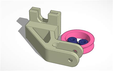 3D design Voxelab Aquila Filament Roller Guide Mount - Tinkercad