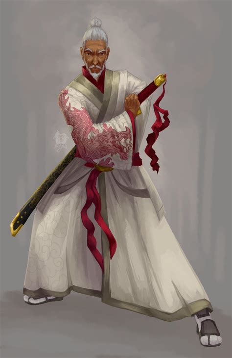 [Art][OC] Toyotomi, Kensei Monk : r/DnD