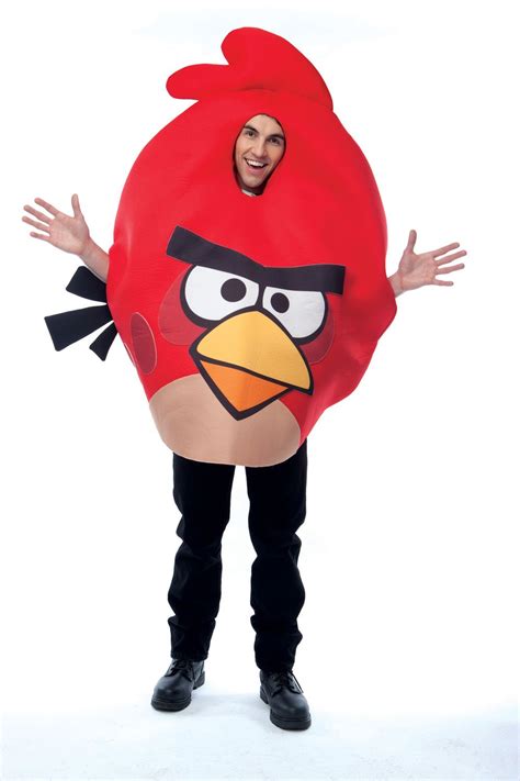 Angry Birds Adult Costume - Red Size: One Size Fits Most