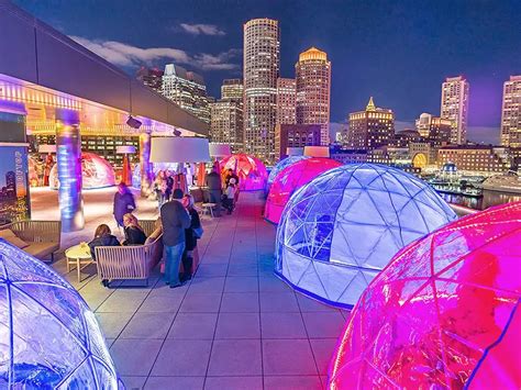 Lookout Rooftop and Bar | Harbor-Side Lounge in Seaport District, Boston