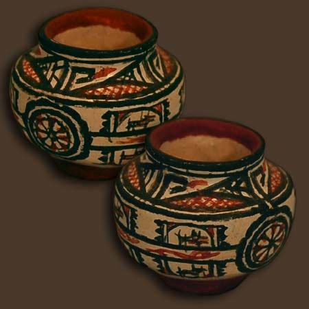 zuni indian miniture pottery | Indian Pottery | Laguna Pueblo | Miniatures | Thomas Natseway ...