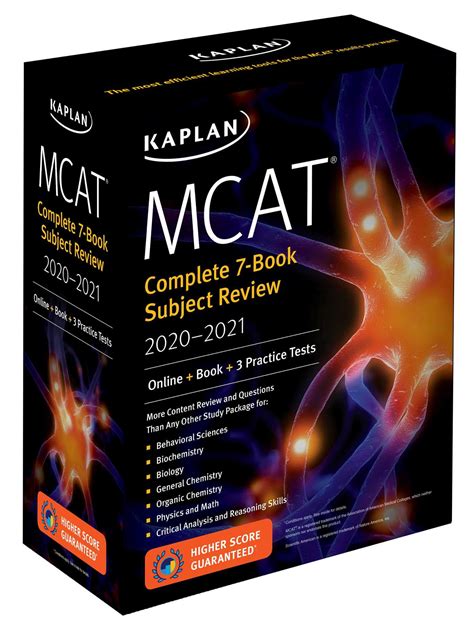 MCAT Complete 7-Book Subject Review 2020-2021 : Online + Book + 3 ...