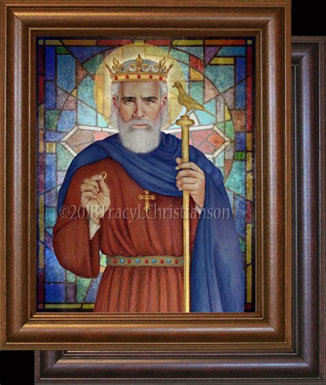 St. Edward the Confessor Framed - Portraits of Saints