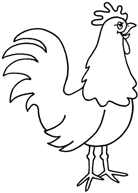 rooster outline clipart 10 free Cliparts | Download images on Clipground 2024