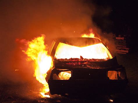 Burning Car #4 Photograph by Ian Rasmussen - Fine Art America