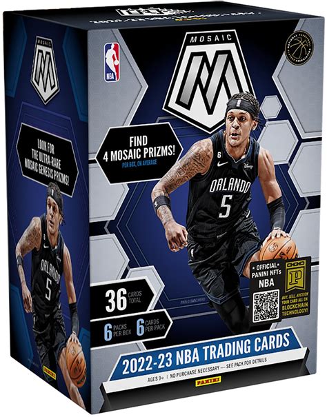 Best Buy: 2023 Panini Mosaic Basketball Blaster Box SP-PAN223BKTMB