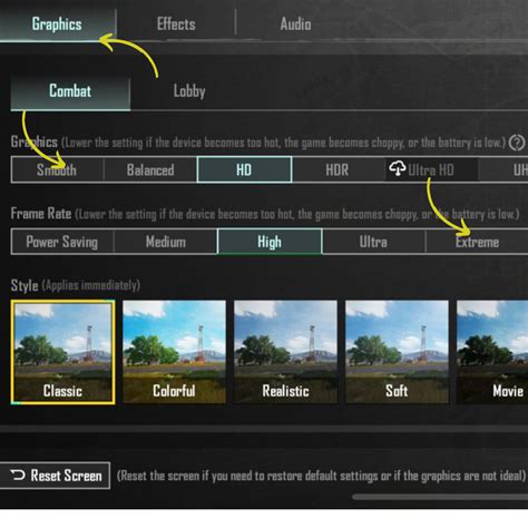 Optimal PUBGM Graphics Configuration | Codashop Blog Arabia