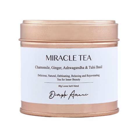 Miracle Tea in 'Rose Gold' Tin