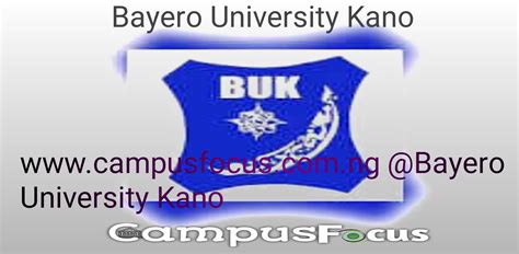 Is BUK Admission List Out 2024/2025 | Bayero University Kano - Campus Focus