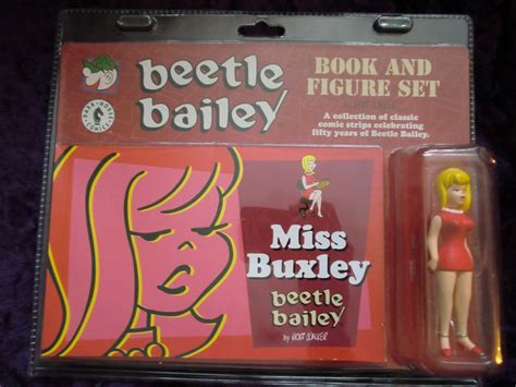 MIss Buxley Beetle Bailey Book & Figure Set Dark Horse Comics Mort ...