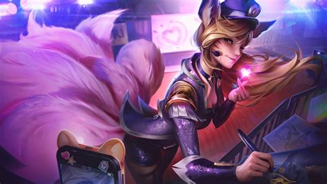 Popstar Ahri ASU LoL Skin 4K Desktop Wallpaper - Download Free 4K Desktop Wallpapers