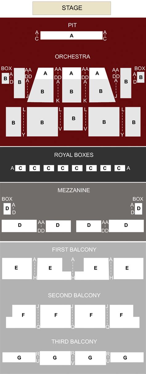 Morris Performing Arts Center, South Bend, IN - Seating Chart & Stage ...