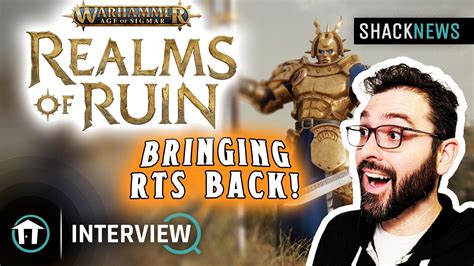 Warhammer Age of Sigmar: Realms of Ruin designer discusses RTS ...