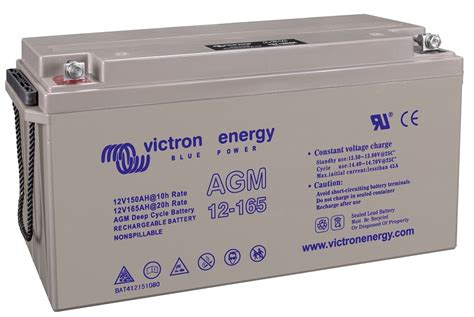 Victron Energy 12V/165Ah AGM Deep Cycle Battery