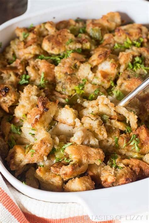 Grandma's Thanksgiving Turkey Stuffing {Long-Time Family Recipe}