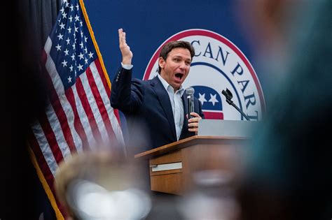 DeSantis Impresses Voters and Trolls Trump in Iowa Swing - The New York ...