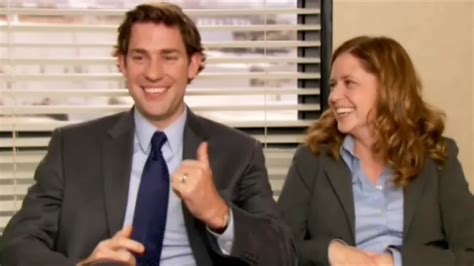 The Office Season 6 Bloopers - John & Jenna Image (22345421) - Fanpop