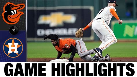 Orioles vs. Astros Game Highlights (8/27/22) | MLB Highlights - YouTube