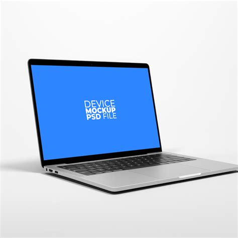 laptop mockup white background AI Generative 34446059 PSD