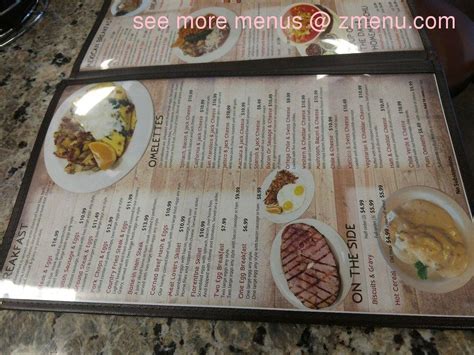 Online Menu of Beaumont Cafe Country Kitchen Restaurant, Beaumont ...